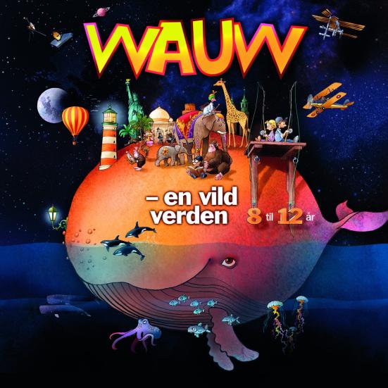 Forside af emnelisten "Wauw - en vild verden". 